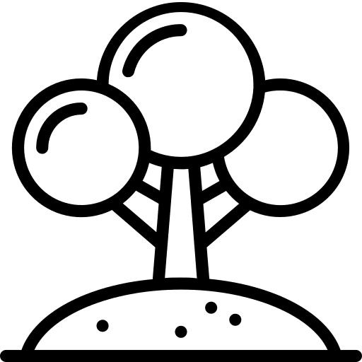 Tree garden fruit tree gardening icon Tree garden fruit tree gardening icon