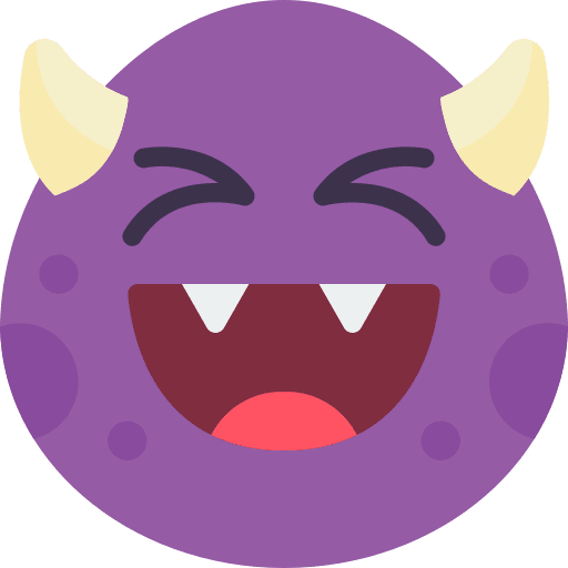 Laughing smiley emoticons emojis icon