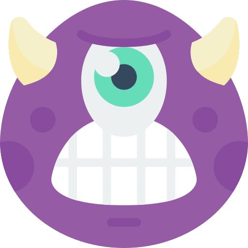 Angry emoji emoticons monster icon