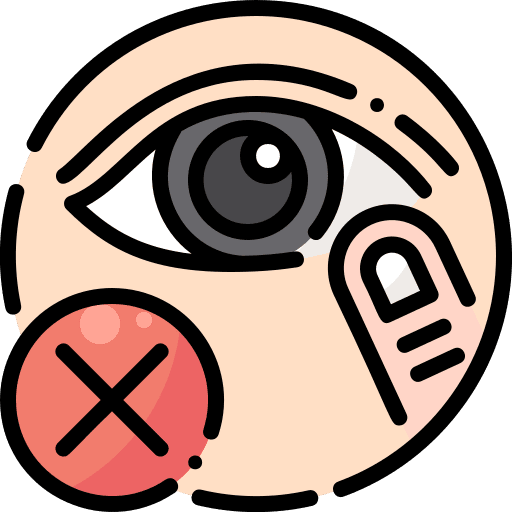 Eye transmission touch healthcare and medical icon Eye transmission touch healthcare and medical icon