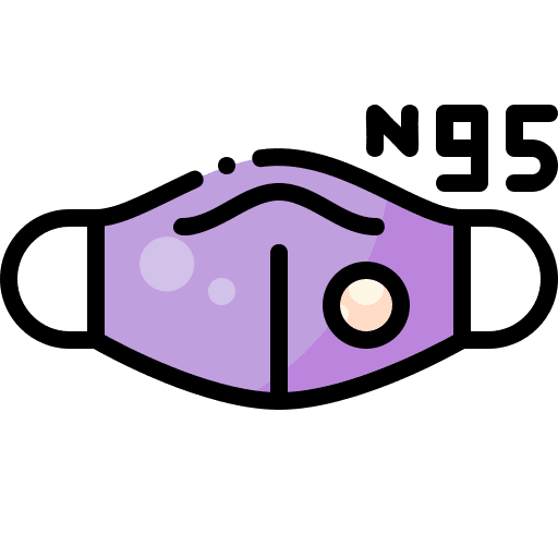 Mask infection mascara safety icon Mask infection mascara safety icon