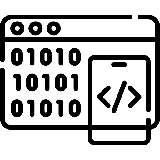 App development app development server multimedia icon App development app development server multimedia icon