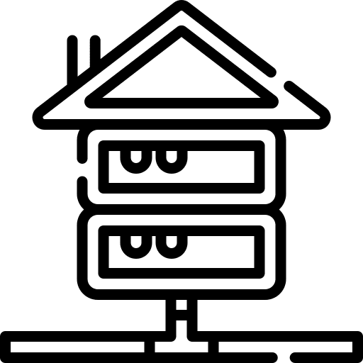 Data warehouse storage data warehouse network icon Data warehouse storage data warehouse network icon