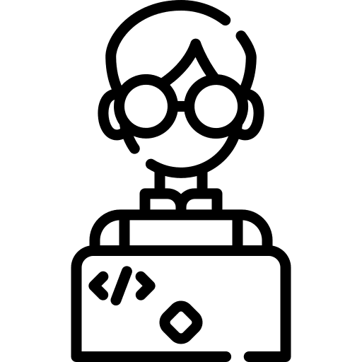 Engineer computer engineer man icon Engineer computer engineer man icon