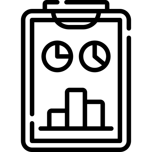 Graph graph data report clipboard icon Graph graph data report clipboard icon
