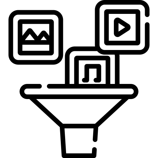 Music network files video icon Music network files video icon