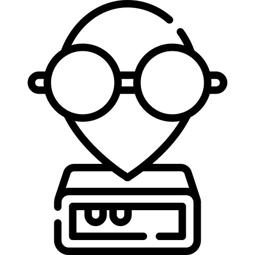 Privacy computer database server icon Privacy computer database server icon