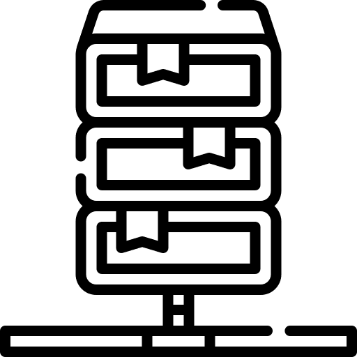Server ui storage database icon Server ui storage database icon