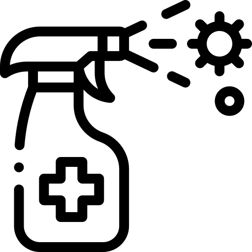 Bactericide sterilization disinfection bactericide icon