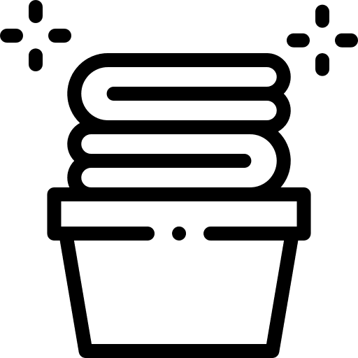 Laundry towel clothes healthcare and medical icon