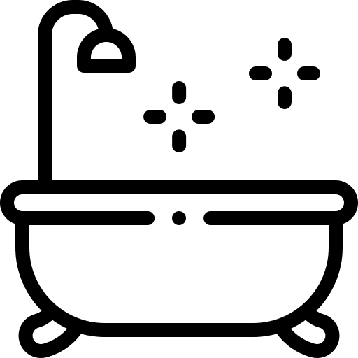 Clean bathroom hygiene healthcare icon Clean bathroom hygiene healthcare icon