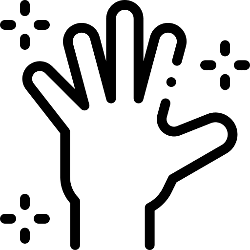 Clean waving bye washing hands icon Clean waving bye washing hands icon