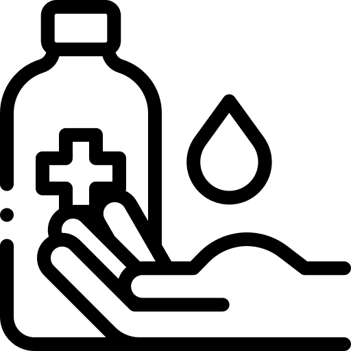 Hand spray bottle hand icon Hand spray bottle hand icon