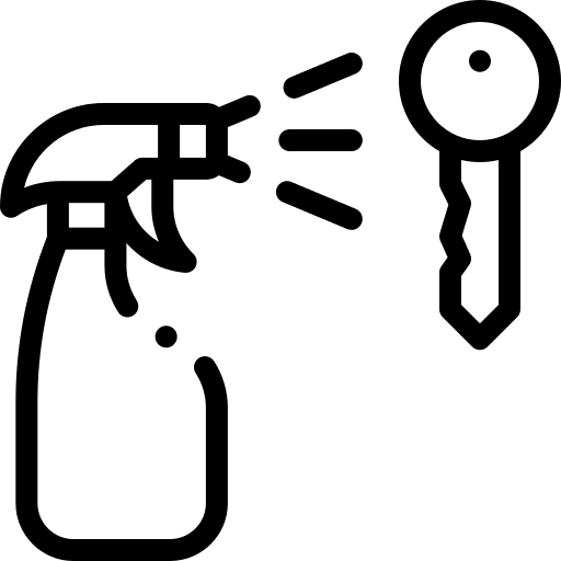 Key hygiene cleaning products key icon Key hygiene cleaning products key icon