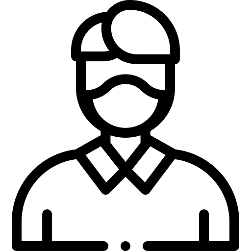 Man covid 19 sick doctor icon Man covid 19 sick doctor icon