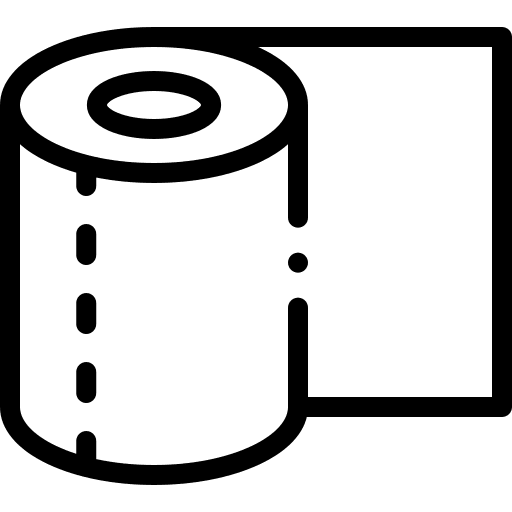 Toilet paper tissue paper toilet paper roll out icon Toilet paper tissue paper toilet paper roll out icon