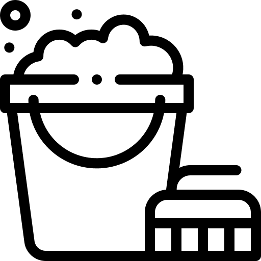 Wash healthcare and medical wash broom icon Wash healthcare and medical wash broom icon