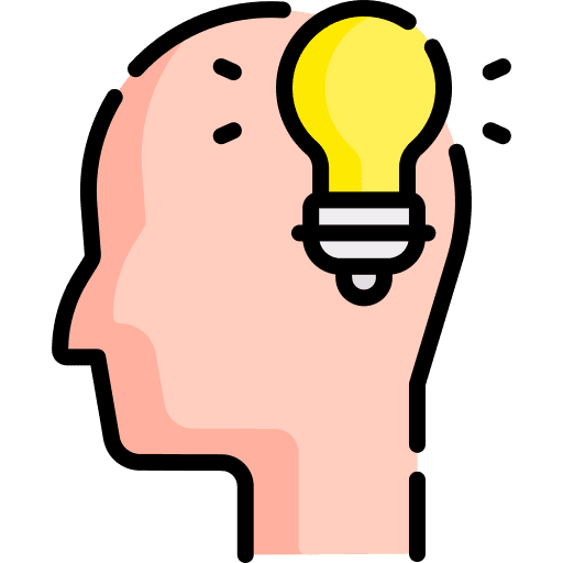 Creativity know lightbulb thinking icon Creativity know lightbulb thinking icon