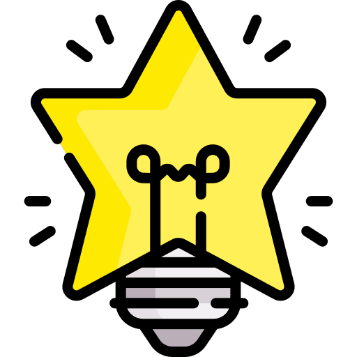 Creativity idea star electronics icon Creativity idea star electronics icon