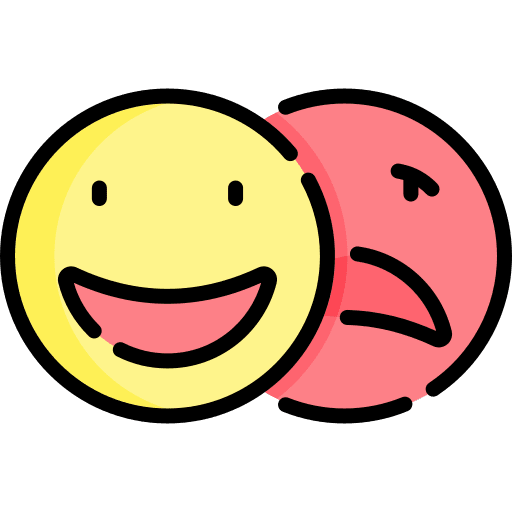 Emotion smileys sadness expression icon Emotion smileys sadness expression icon