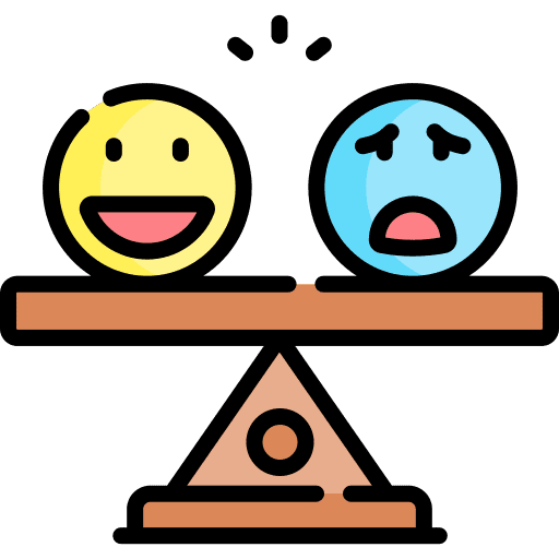 Emotions scale healthcare and medical happy icon Emotions scale healthcare and medical happy icon