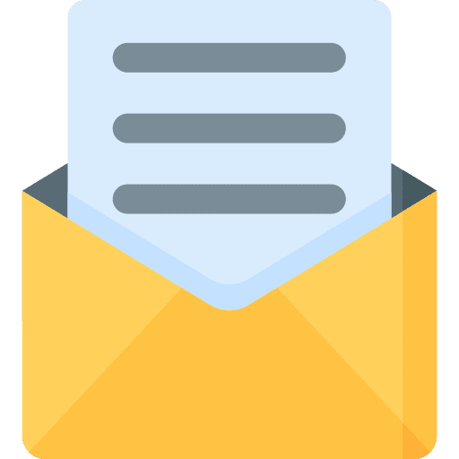 Email postcard communications email icon Email postcard communications email icon