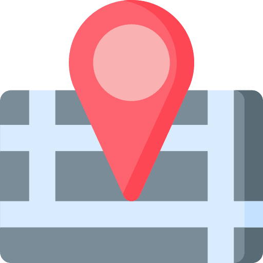 Location maps and location placeholder pin icon Location maps and location placeholder pin icon