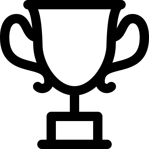 Trophy trophy sports and competition winner icon