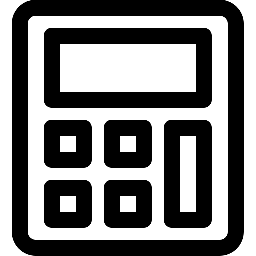 Calculator counting calculating maths icon Calculator counting calculating maths icon