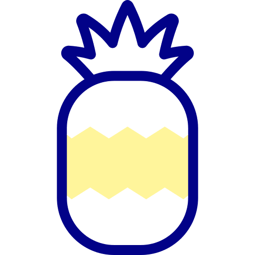 Pineapple food and restaurant vegetarian fruit icon Pineapple food and restaurant vegetarian fruit icon