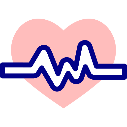 Heart healthcare and medical cardiogram heart rate icon Heart healthcare and medical cardiogram heart rate icon