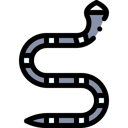 Sea snake animals poison reptile icon Sea snake animals poison reptile icon