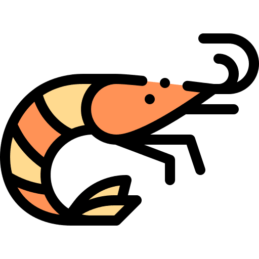 Shrimp crustacean shrimp aquatic icon Shrimp crustacean shrimp aquatic icon