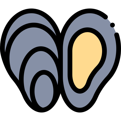 Mussel food mussel animals icon Mussel food mussel animals icon