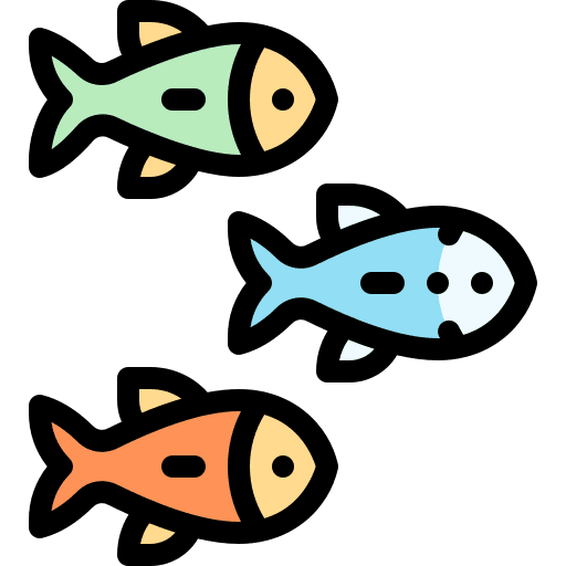 Shoal animal kingdom fish shoal icon Shoal animal kingdom fish shoal icon