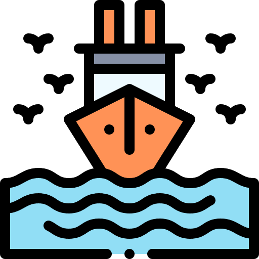 Ship boat cruise ferry boat icon Ship boat cruise ferry boat icon