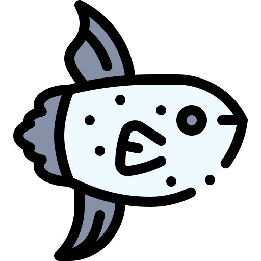 Sunfish marine aquarium aquatic icon Sunfish marine aquarium aquatic icon