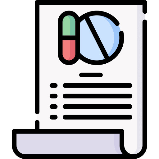 Drugs medical healthcare instructions icon Drugs medical healthcare instructions icon