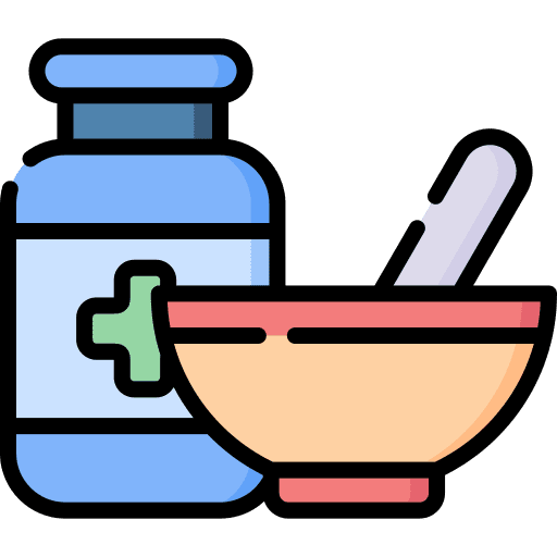 Pharmacy mortar medical medicine icon