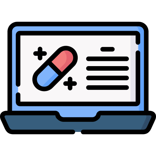 Information information medical health icon Information information medical health icon