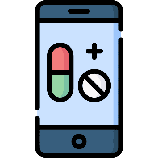Medical app medical app mobile phone medicine icon Medical app medical app mobile phone medicine icon