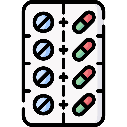 Pills health medicine blister icon Pills health medicine blister icon