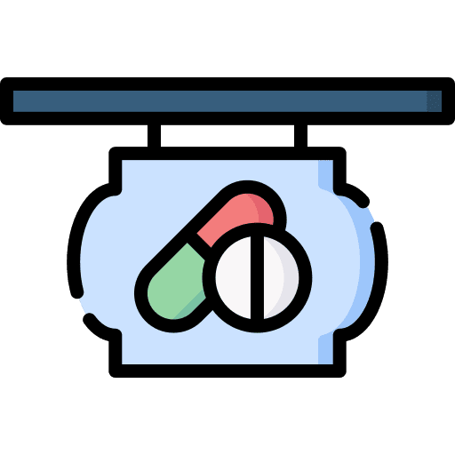Pharmacy signage drugs medicine icon Pharmacy signage drugs medicine icon