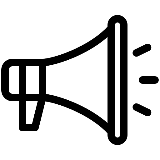 Public relation seo public relation megaphone icon