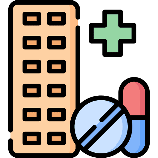 Tablet pills medicine healthcare and medical icon Tablet pills medicine healthcare and medical icon