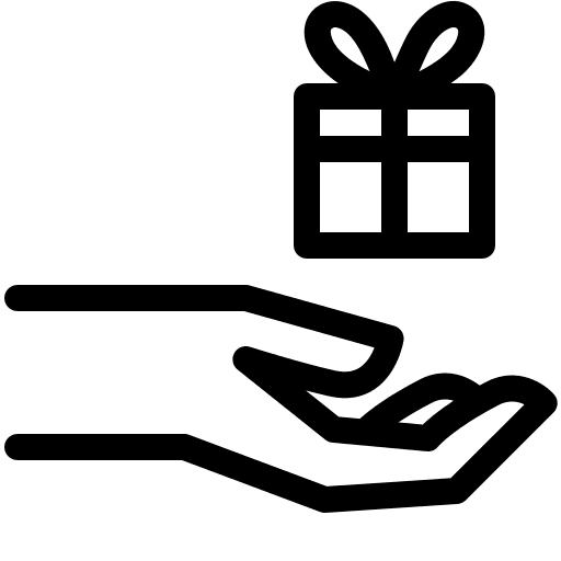 Give away give away marketing business and finance icon