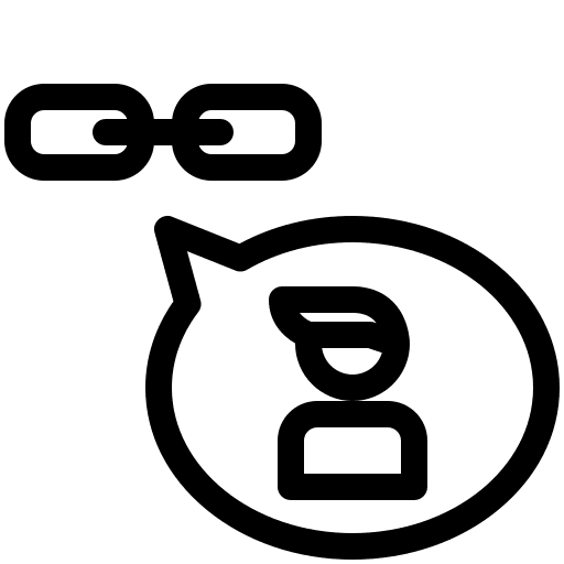 Referral user advertising marketing icon