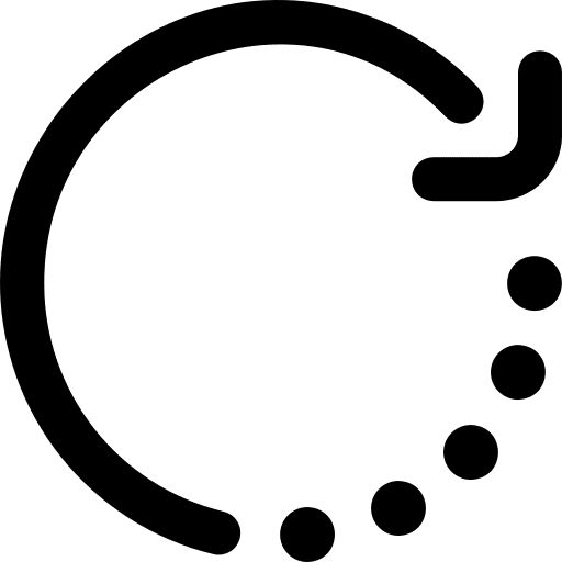 Rotation ui interface again icon