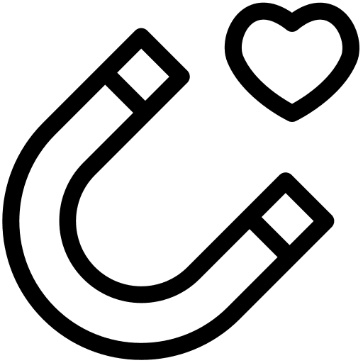 Social engagement social engagement business and finance magnet icon