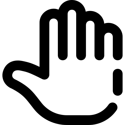 Hand tool cursor pointer point icon Hand tool cursor pointer point icon